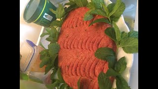 Kibbe Naye  TRADITIONAL LEBANESE [upl. by Rinee882]