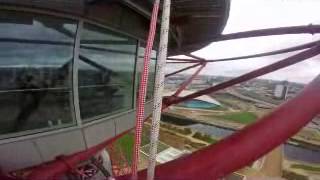 Abseiling down the ArcelorMittal Orbit [upl. by Artcele]