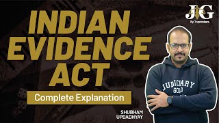 Indian Evidence Act by Judiciary Gold  Indian Evidence Act for Judiciary [upl. by Felske554]