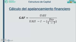 CÁLCULO DE LOS GRADOS DE APALANCAMIENTO [upl. by Annabelle724]