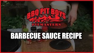 How to make a Barbecue Sauce  Recipe Sauce [upl. by Nyraf104]