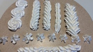 5 bordes para decorar pasteles  para principiantes [upl. by Eimmac]