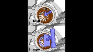 Replacing the blower fan on P3 Volvo [upl. by Gladwin]