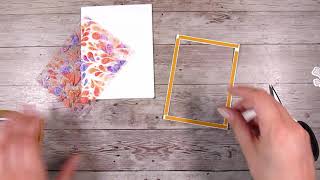 Using Shimmer Powders On Acetate Fun Card Making Techniques [upl. by Akemaj433]