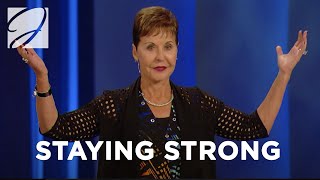 Staying Strong  Joyce Meyer [upl. by Eixel]