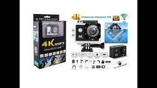 4K Sports Ultra HD DV Camera With Wifi I Unboxing and Footage Review I 4K Video Test I [upl. by Cony]