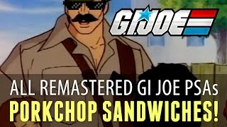 GI Joe PSA Compilation  Remastered HD [upl. by Llehcal]