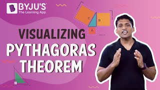 Visualizing Pythagoras Theorem  Learn with BYJUS [upl. by Drallim]