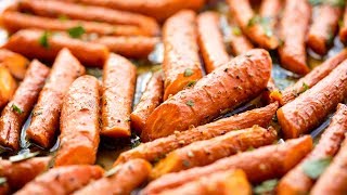 How to Make Honey Roasted Carrots  The Stay At Home Chef [upl. by Dralliw959]