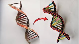 Cardboard DNA Model Project [upl. by Annael]