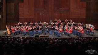 SOUSA The National Game  quotThe Presidents Ownquot US Marine Band  Tour 2016 [upl. by Akiam]