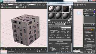 3Ds Max  How to Texture Using Bitmap Images Tutorial [upl. by Onaivlis]