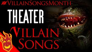 Top Ten Theater Villain Songs [upl. by Atnas]