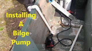 Jon Boat Bilge Pump Installation [upl. by Amo758]