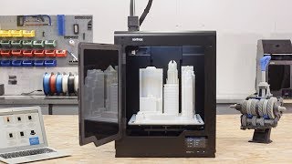 Zortrax M300 Plus Large Build Volume WiFi 3D Printer [upl. by Reifinnej747]