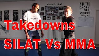 SILAT Vs MMA Basic Takedowns [upl. by Fougere817]