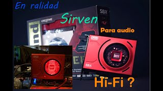 Sirven las tarjetas de audio para aficionados a la música Revisamos la Creative Sound Blaster Z [upl. by Nosduh283]