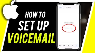 How to Set Up Voicemail on iPhone [upl. by Akemed]