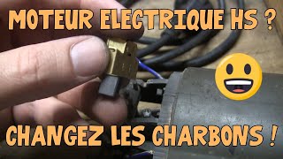 Remplacer des charbons de moteur électrique [upl. by Noedig910]