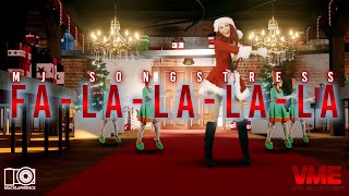 MJ Songstress  FA LA LA LA LA Official Music Video [upl. by Wylen]