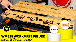 Black and Decker WM825 Workmate Deluxe [upl. by Hcirteid181]