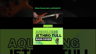 Aqualung  Jethro Tull  Bass Cover [upl. by Anaugal]