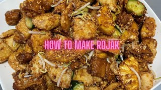 How to make rojak [upl. by Taber]