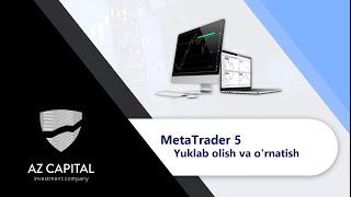 1  MetaTrader 5 Yuklab olish ornatish va serverni tanlash [upl. by Luas]