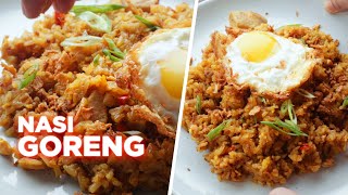 How To Make Nasi Goreng At Home [upl. by Ainig]