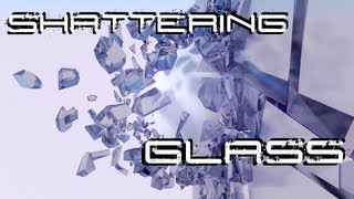 Shattering Glass in Blender [upl. by Ingold]