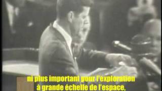 Discours du président Kennedy 25 mai 1961 Extrait VOST [upl. by Ailegnave]