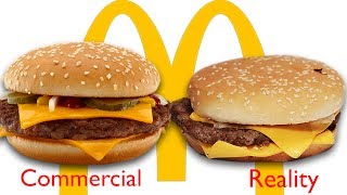 McDonalds Ads vs The Real Thing [upl. by Chase944]