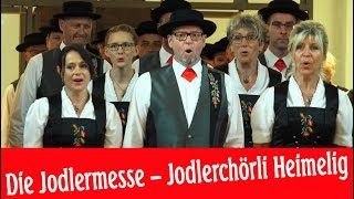 SCHWEIZER JODLERMESSE  Jodlerchörli Heimelig am Gschweich Schlierbach [upl. by Amuh]